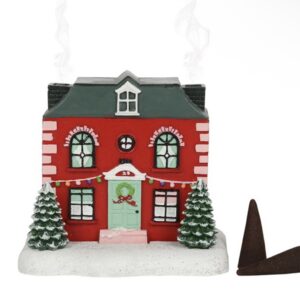 christmas incense cone burner